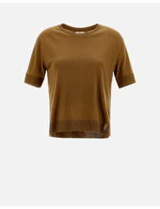 Herno T-SHIRT IN GLAM KNIT EFFECT