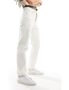 Levi's - 501 - Jeans dritti taglio corto bianchi-Bianco