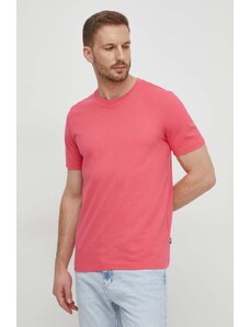 BOSS t-shirt uomo colore rosa
