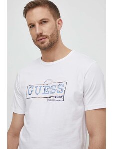 Guess t-shirt uomo colore beige