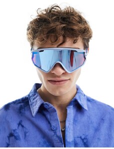 Oakley - Wind Jacket 2.0 - Occhiali da sole a mascherina blu