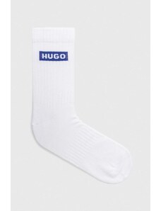 Hugo Blue calzini pacco da 3 uomo colore bianco