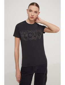 Desigual t-shirt donna colore nero