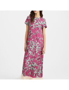 La DoubleJ Dresses gend - Swing Dress Lilium Purple L 98% Silk 2% Ostrich Feathers