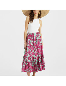 La DoubleJ Skirts gend - Sunset Skirt Lilium Purple L 100% Cotton