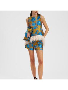 La DoubleJ Shorts & Pants gend - Margarita Shorts Hottie Turquoise L 86%Polyester 6%Metal 5%Silk 3%Polyammide