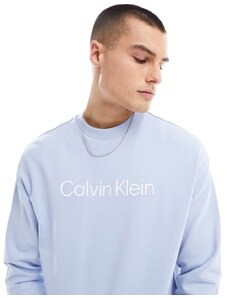 Calvin Klein - Hero - Felpa confortevole blu con logo