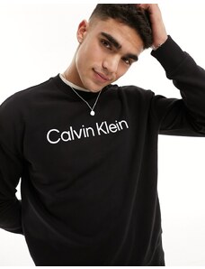 Calvin Klein - Hero - Felpa confortevole nera con logo-Nero