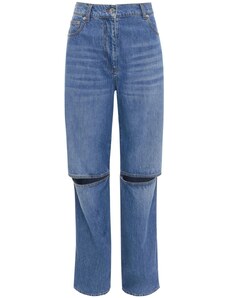 Jw Anderson Jeans dritti con dettaglio cut-out