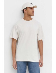 Karl Kani t-shirt in cotone uomo colore beige
