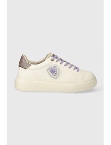 Blauer sneakers in pelle VENUS colore bianco S4VENUS01.RIL