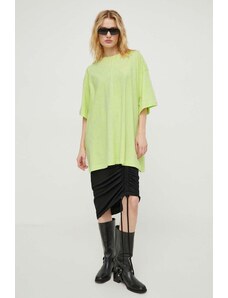 2NDDAY t-shirt in cotone donna colore verde