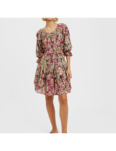 La DoubleJ Dresses gend - The Uma Mini Dress Lilium Purple L 80%Polyester 14%Cotton 6%Silk