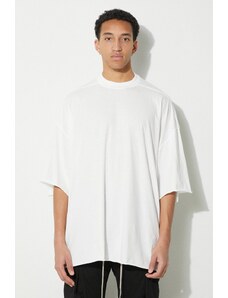 Rick Owens t-shirt in cotone Tommy T-Shirt uomo colore bianco DU01D1259.RN.11