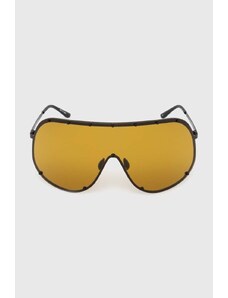 Rick Owens occhiali da sole Occhiali Da Sole Sunglasses Shield colore nero RG0000006.GBLKBN.0945