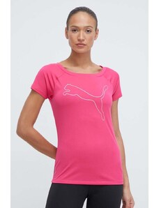 Puma maglietta da allenamento Favorite colore rosa 677876
