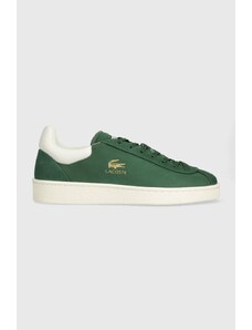Lacoste sneakers Baseshot Premium Leather colore verde 47SMA0040