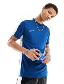 Nike Football - Academy Dri-FIT - T-shirt blu a pannelli