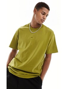 Nike - Premium Essentials - T-shirt unisex oversize color muschio-Verde