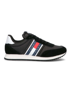 TOMMY HILFIGER JEANS SNEAKERS UOMO NERO SNEAKERS