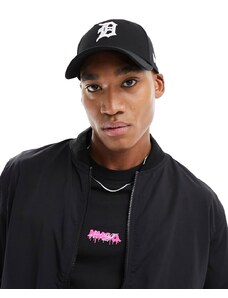 New Era - 9forty - Cappellino nero con logo "Detroit"