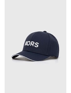 Michael Kors berretto da baseball colore blu navy con applicazione