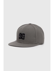 DC berretto da baseball colore grigio con applicazione
