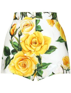 Dolce & Gabbana Shorts Yellow Rose