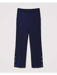 TWINSET Pantaloni cropped Blu