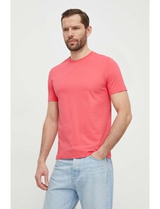 BOSS t-shirt in cotone uomo colore rosa
