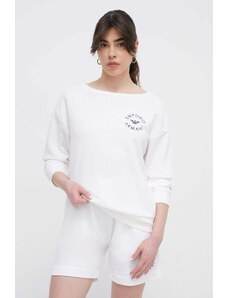 Emporio Armani Underwear felpa mare colore bianco