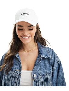 Levi's - Cappellino bianco con logo