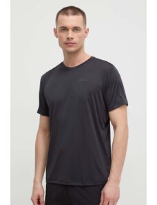 Jack Wolfskin maglietta sportiva 10 colore nero
