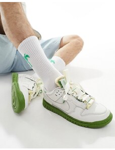 Nike - Dunk Jumbo - Sneakers bianco sporco e verdi