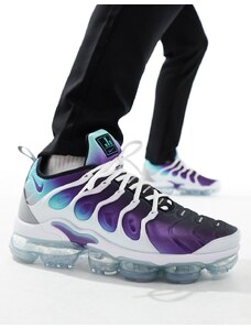 Nike Air - Vapormax Plus - Sneakers bianche e viola-Bianco