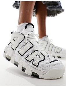 Nike Air - Uptempo - Sneakers bianche e nere-Bianco