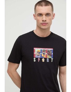 Puma t-shirt in cotone uomo colore nero 625416