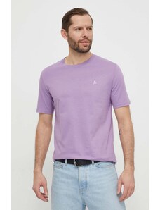Marc O'Polo t-shirt in cotone uomo colore violetto