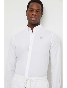 Barbour camicia uomo colore bianco