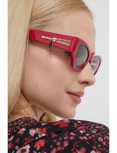 Moschino occhiali da sole donna colore rosso