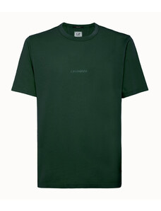 C.P COMPANY t-shirt jersey garment dyed logo
