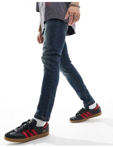 ASOS DESIGN - Jeans skinny lavaggio blu vintage