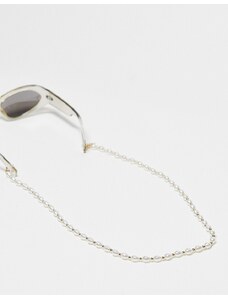 Jeepers Peepers - Catenina per occhiali da sole color oro con perle