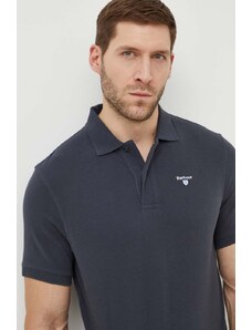 Barbour polo in cotone colore blu navy