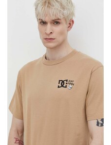 DC t-shirt in cotone uomo colore beige