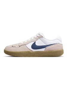 Nike - SB Force 58 - Sneakers bianche e color cuoio-Bianco
