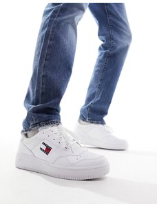 Tommy Jeans - Sneakers da basket rétro bianche-Bianco