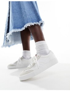 Levi's - Sneakers in camoscio color crema con logo-Bianco