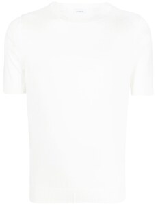 Malo T-shirt in maglia bianca
