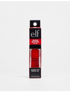 e.l.f. - Glow Reviver - Olio da labbra tonalità Red Delicious-Rosso